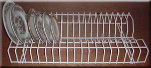 Plastic Coated Plate Rack