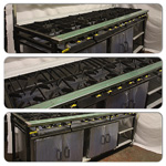 Collage of 12 Burner Cooker