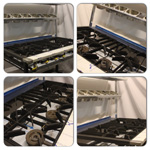 Collage of 6 Burner Cooker