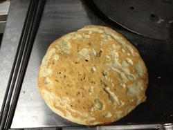 Cooking Naan Bread